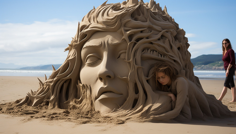 Sculture di sabbia: l'arte effimera che incanta le spiagge
